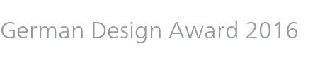 German Design Award 2016  